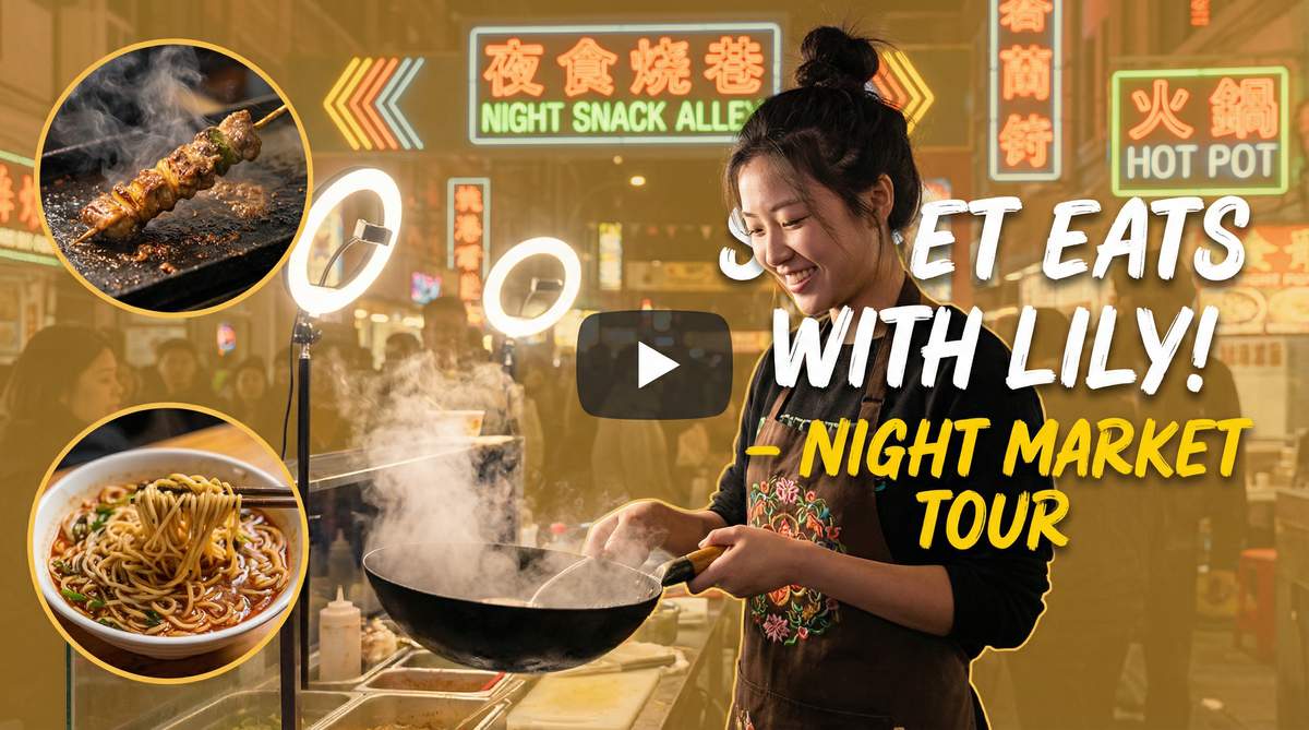 91夜市美食视频